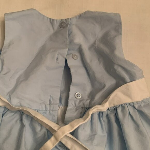 Janie & Jack Baby Blue Lighthouse/Sailboat Dress w/ Bloomers. Size 12 - 18 - Picture 9 of 12